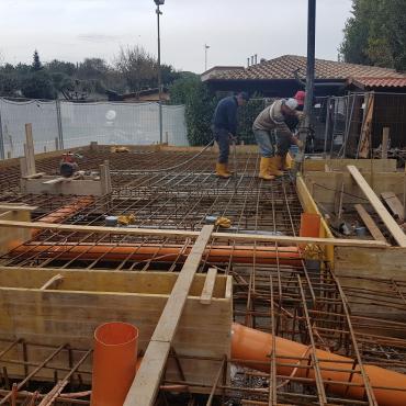 OPERE DI FONDAZIONE A PLATEA IN C.A.